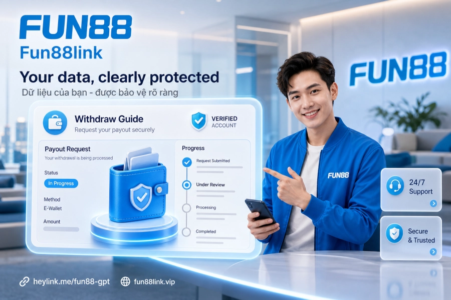 chính sách quyền riêng tư Fun88 thu thập dữ liệu thành viên bảo vệ thông tin