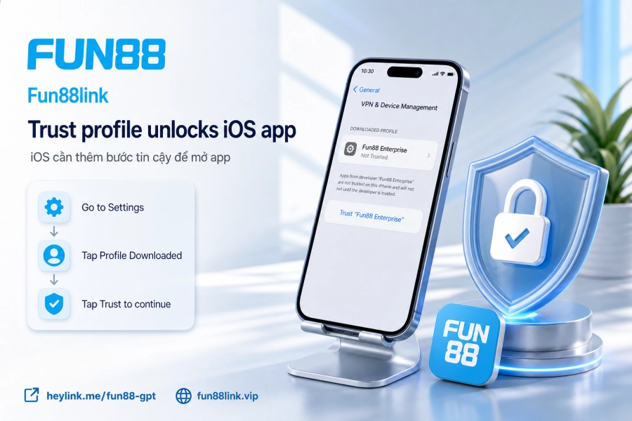 Cấp quyền tin cậy iOS Fun88 Device Management China Mobile Internet