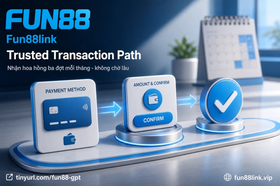 lịch thanh toán hoa hồng đại lý Fun88 ngày 10 20 30 hàng tháng